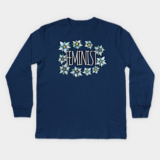 Feminist Kids Long Sleeve T-Shirt